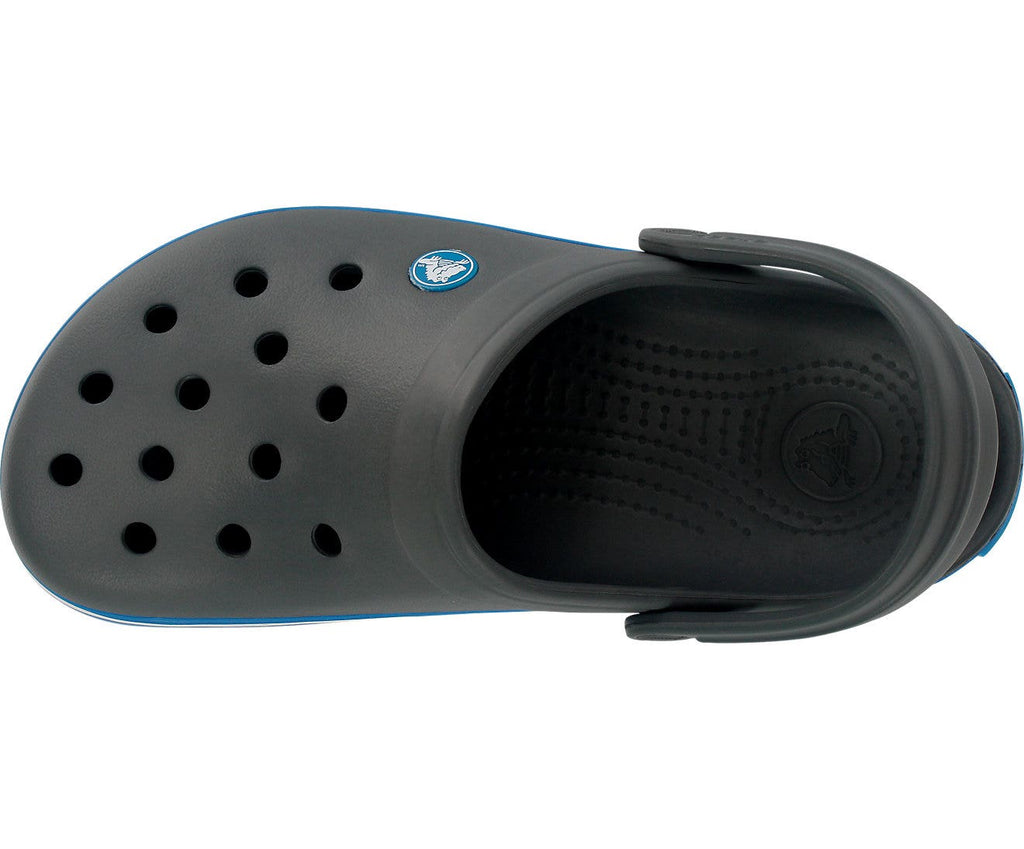 Crocband Charcoal/Ocean Unisex Clog