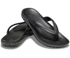 Crocband Black/Slate Grey Unisex Flip