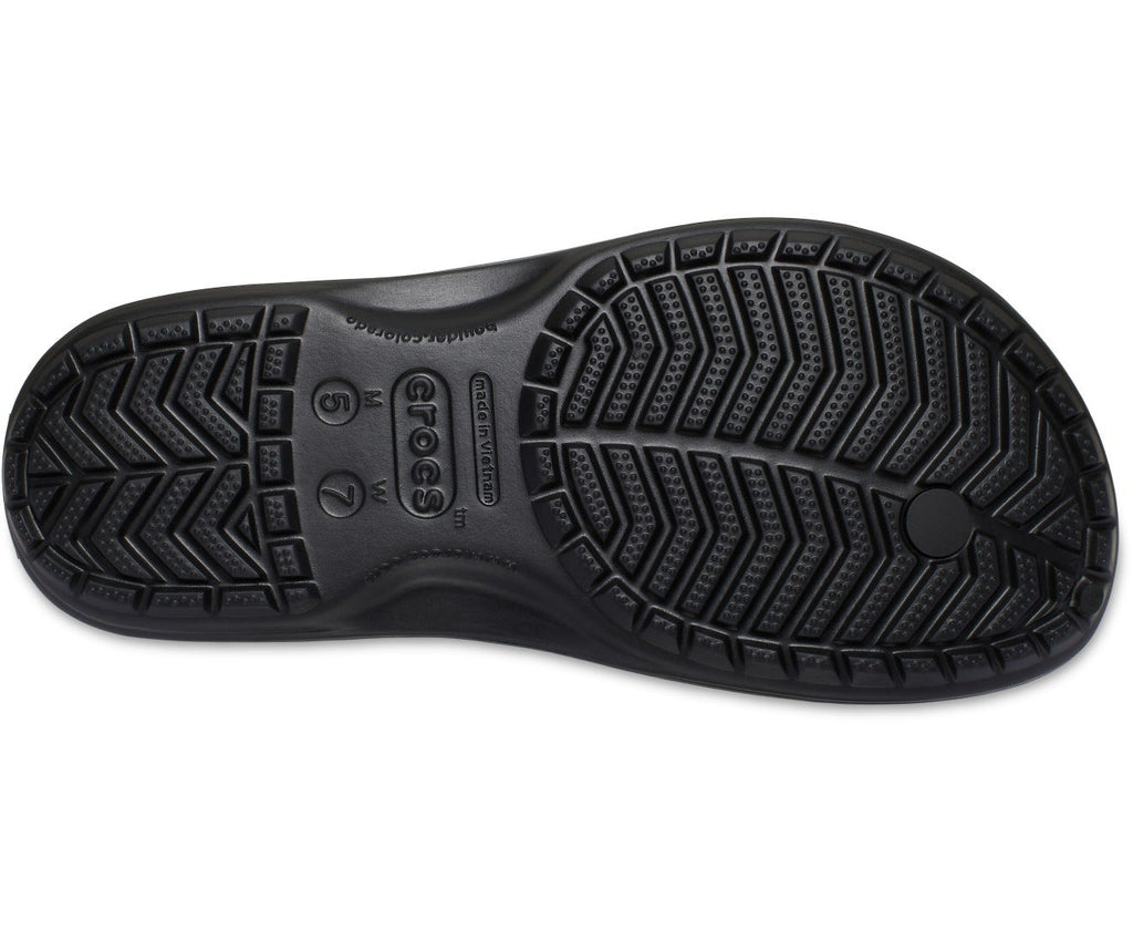 Crocband Black/Slate Grey Unisex Flip