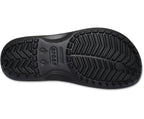 Crocband Black/Slate Grey Unisex Flip