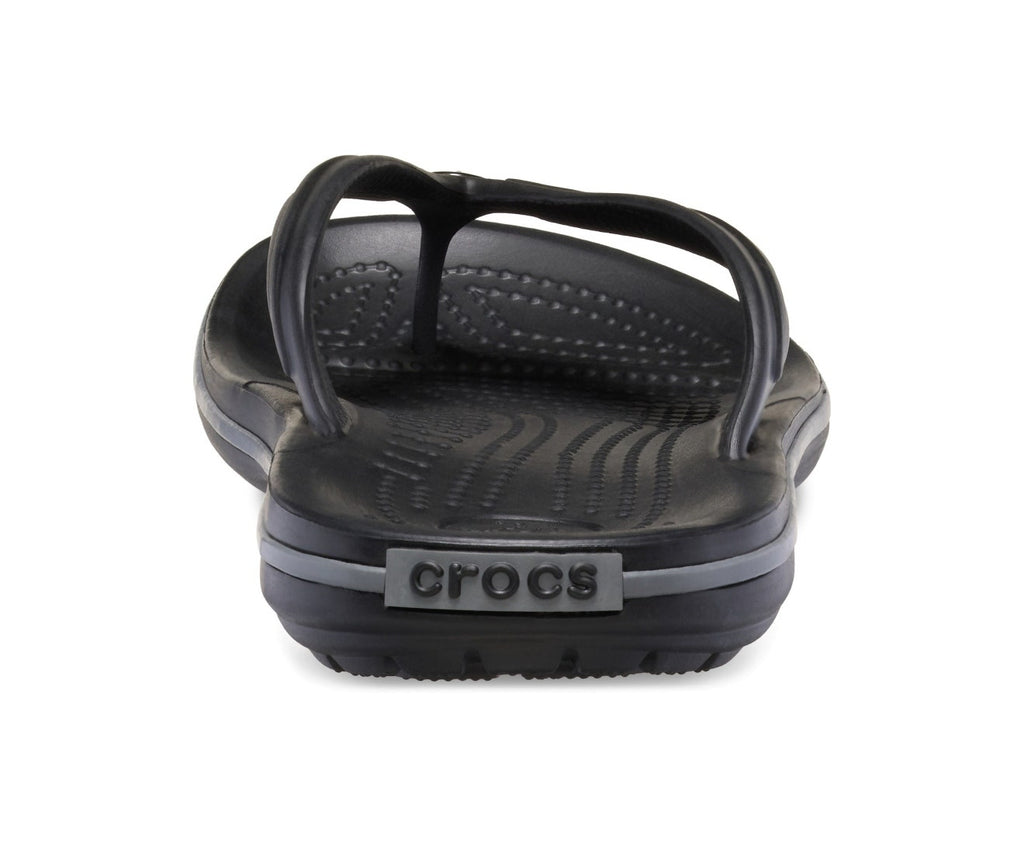Crocband Black/Slate Grey Unisex Flip