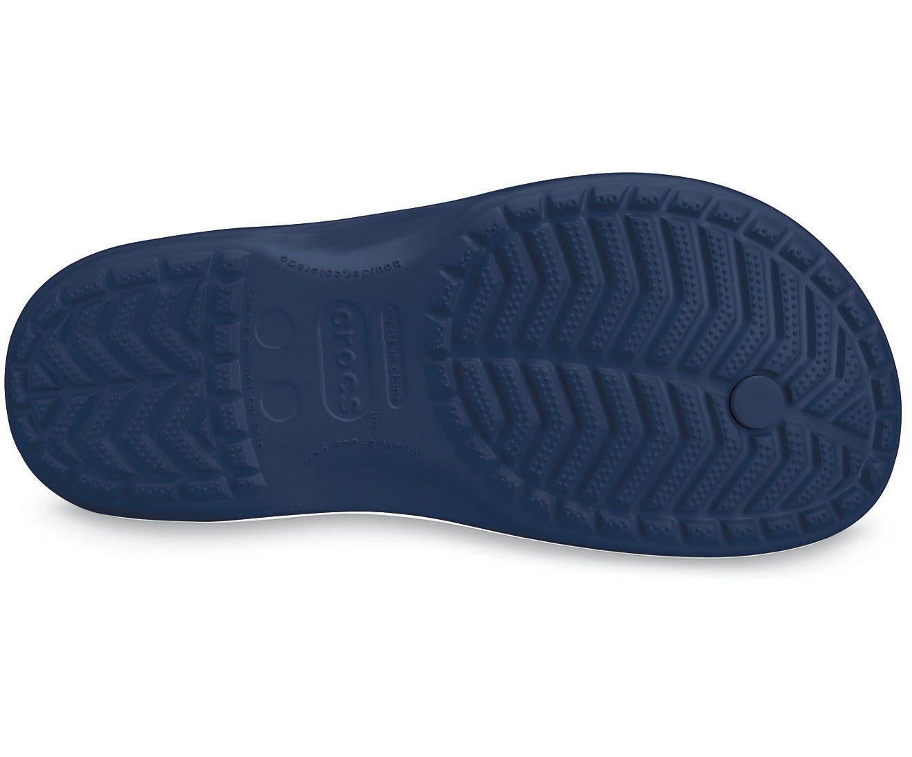 Crocband Navy Unisex Flip