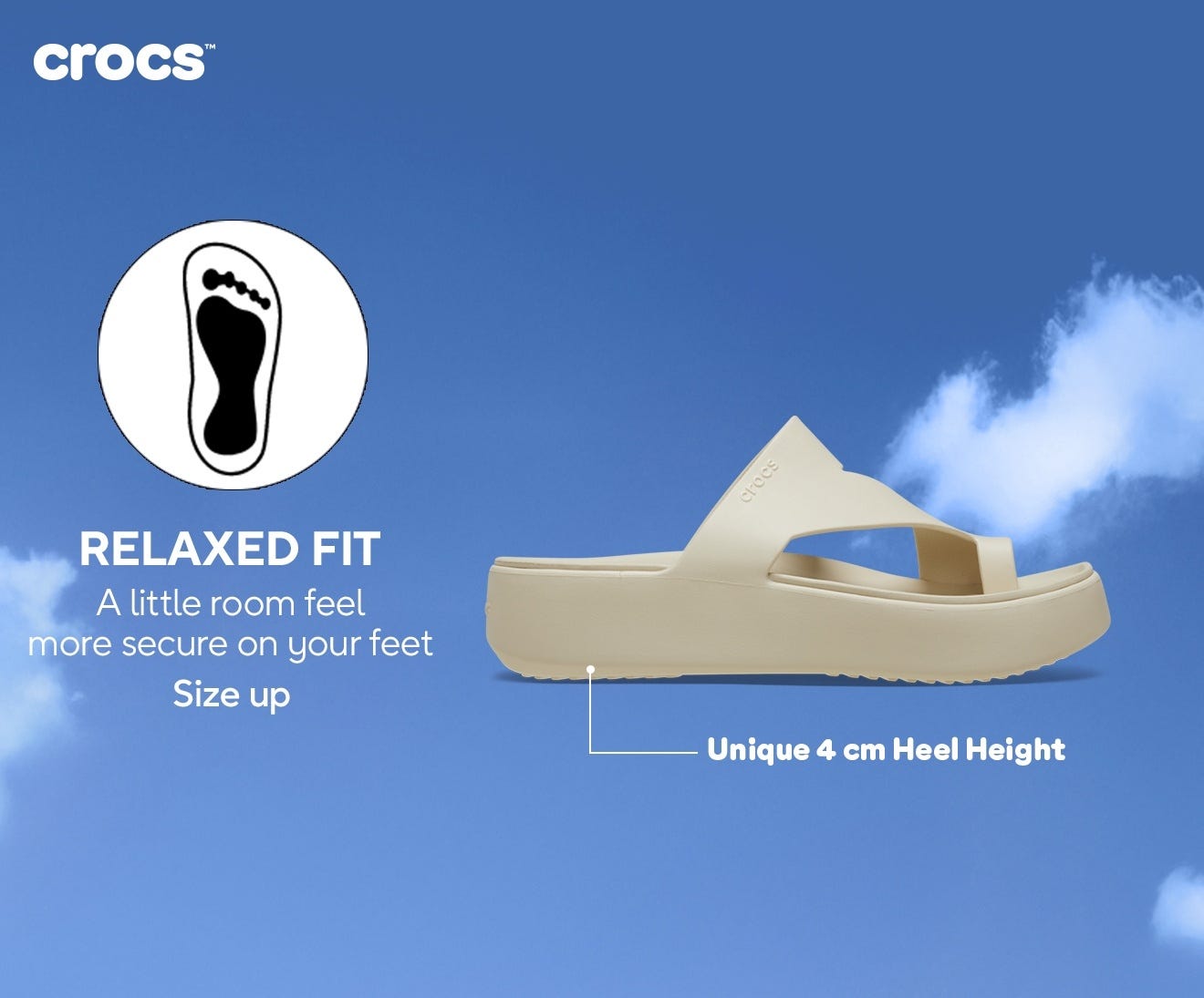 Getaway Platform Toe Loop Sandal