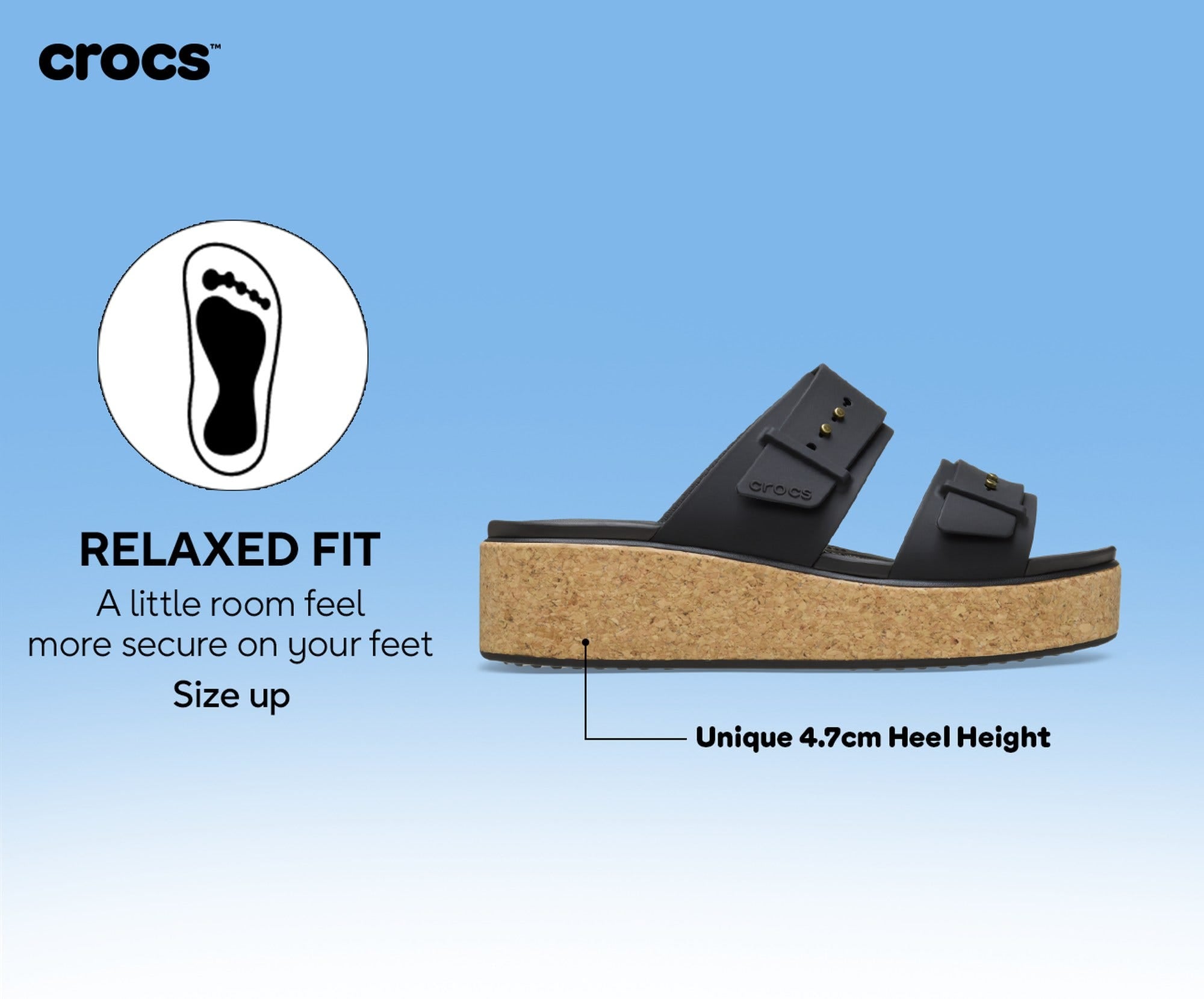 Brooklyn Cork Buckle Sandal