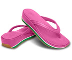 Retro Fuchsia/Kelly Green Women Wedge