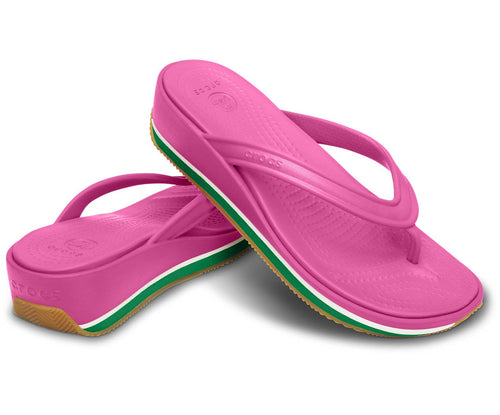 Retro Fuchsia/Kelly Green Women Wedge