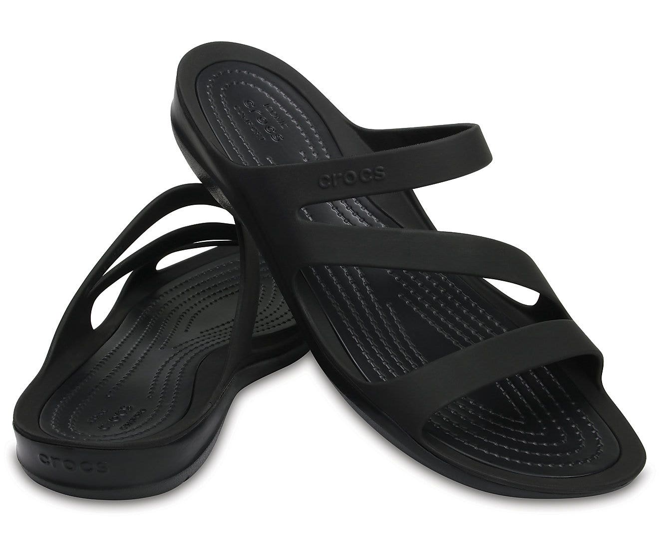 Swiftwater Black Women Sandal