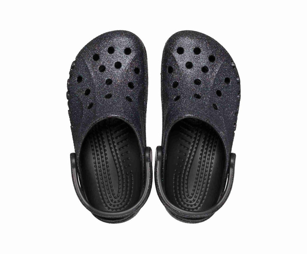 Baya Glitter Black Unisex Clog