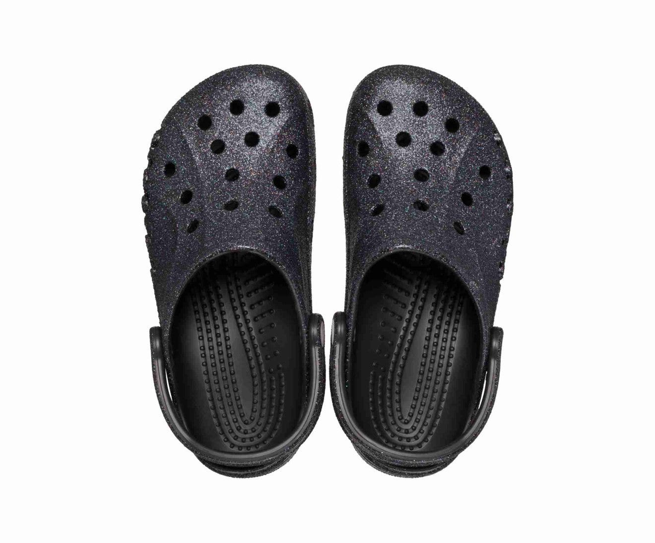 Baya Glitter Black Unisex Clog