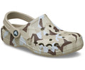 Baya Seasonal Printed Unisex Cobblestone/White Clog