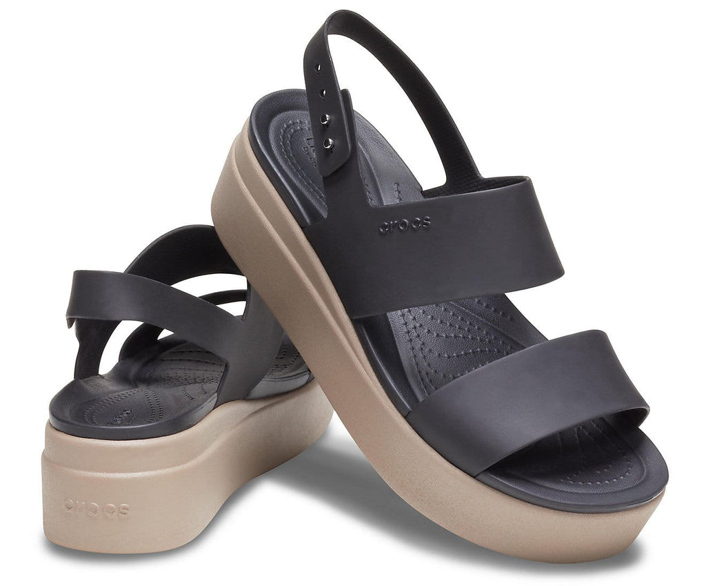Brooklyn Low Black/Mushroom Women Wedge