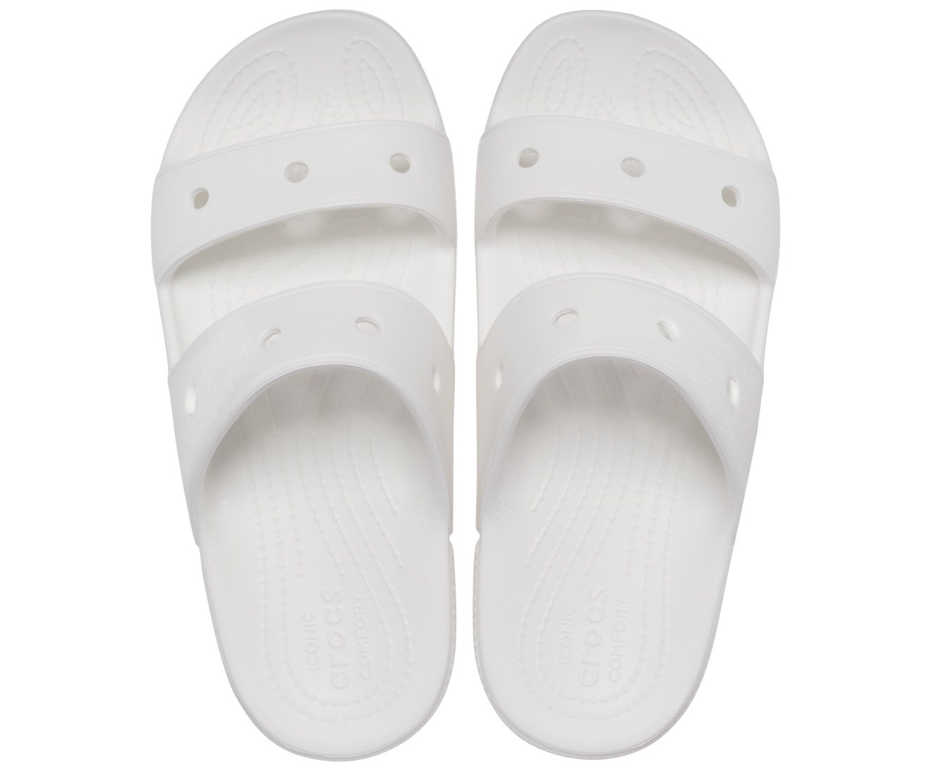Classic Crocs White Unisex Sandal