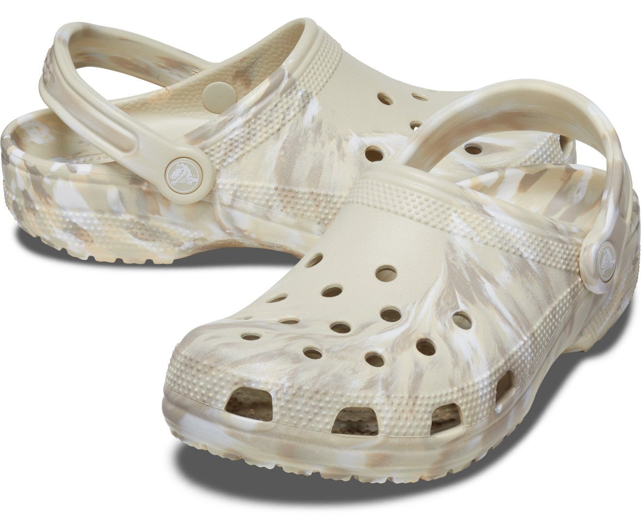 Classic Marbled Bone/Multi Unisex Clog