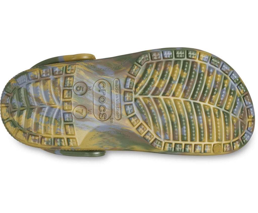 Classic Marbled Aloe/Multi Unisex Clog