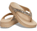Sloane Glitter Chai/Gold Women Flip