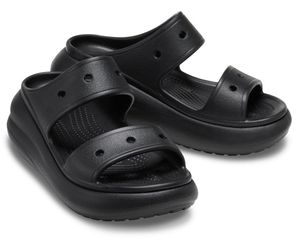 Crush Black Unisex Sandal