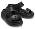 Crush Black Unisex Sandal