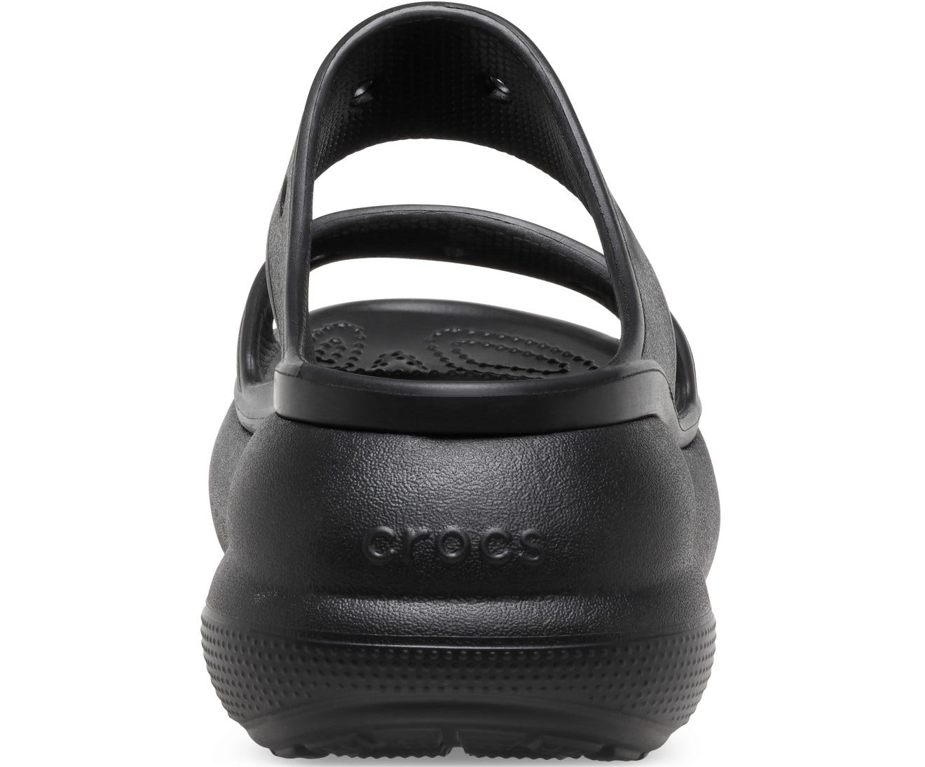 Crush Black Unisex Sandal
