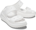 Crush White Unisex Sandal
