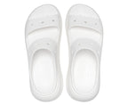 Crush White Unisex Sandal