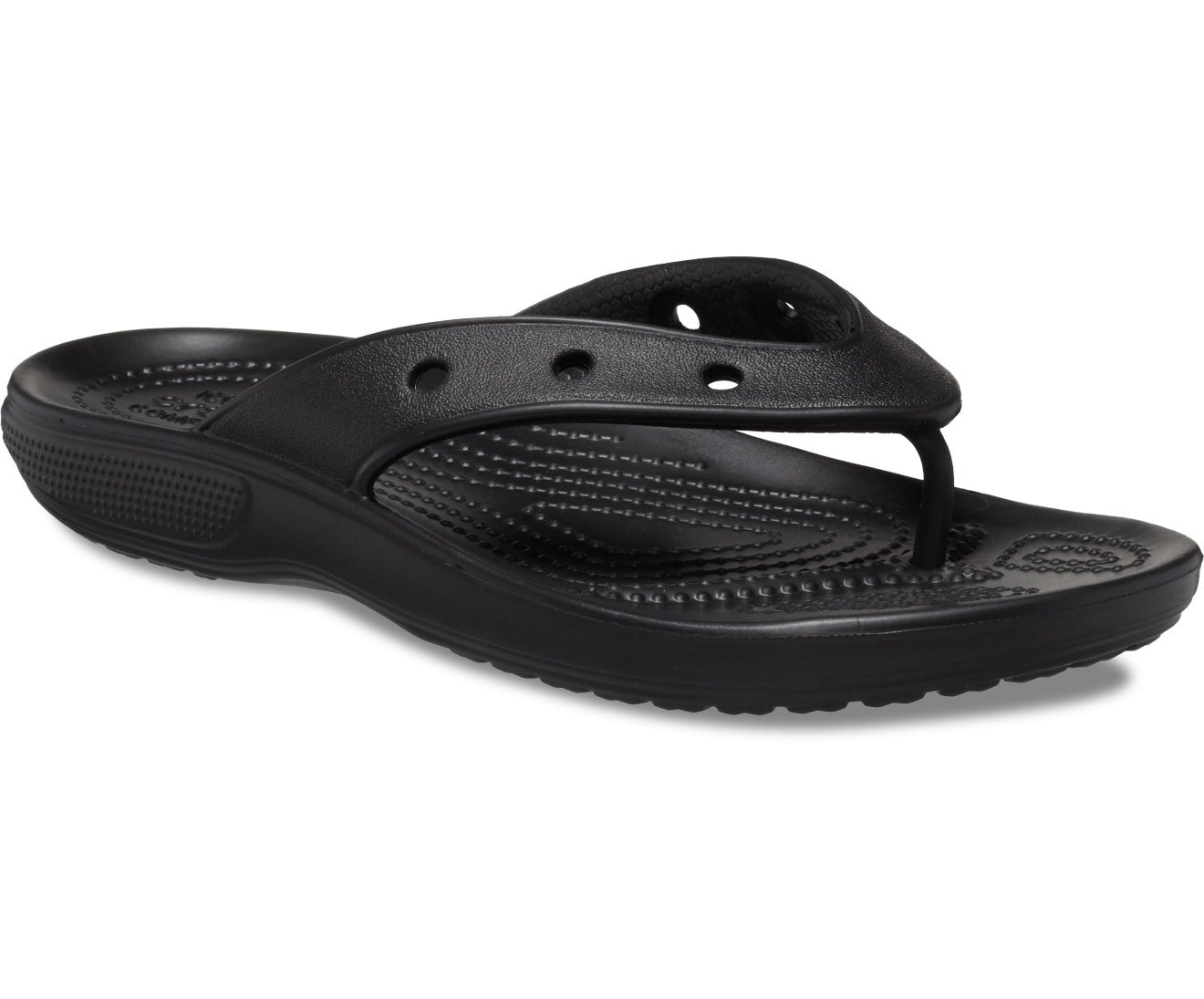 Classic Crocs Black Unisex Flip