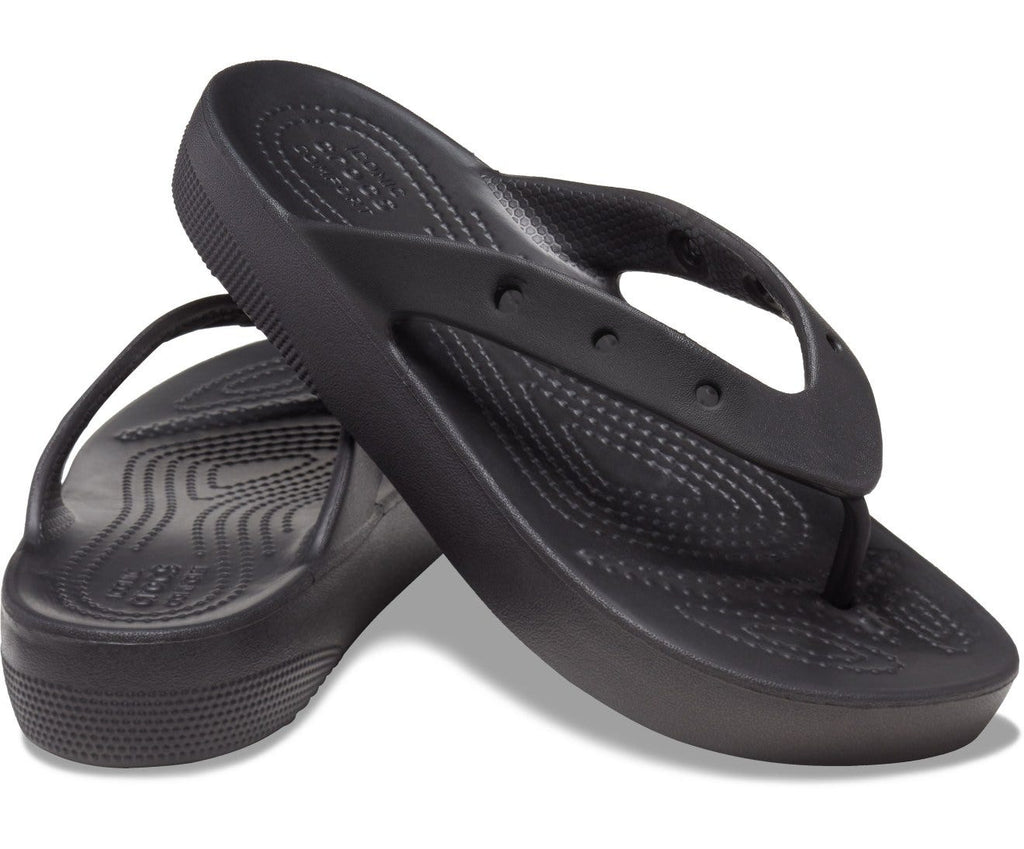 Classic Platform Black Women Flip