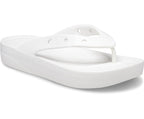 Classic Platform White Women Flip