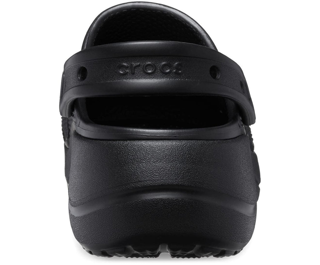 Baya Platform Black Women Clog