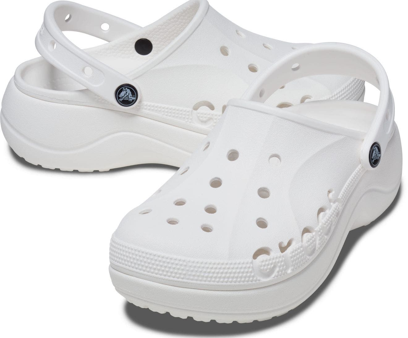 Baya Platform White Women Clog