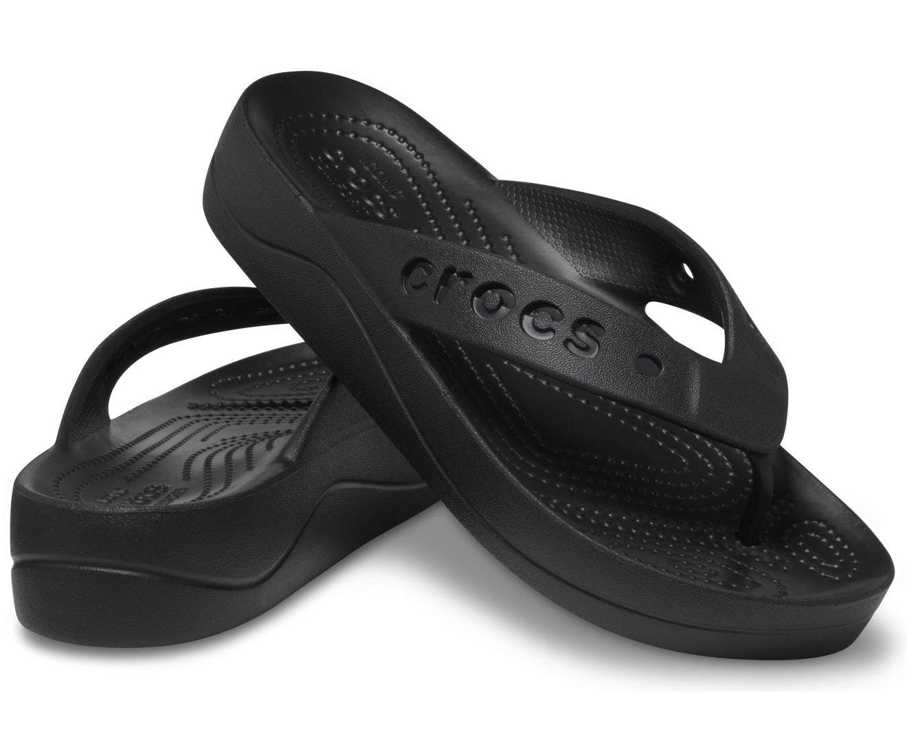 Baya Platform Black Women Flip