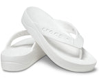 Baya Platform White Women Flip