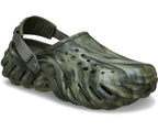 Echo Marbled Unisex Dusty Olive/Multi Clog