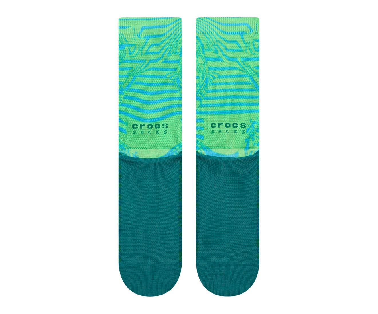 CrocsSocks Warp Crew Neptune Unisex Socks