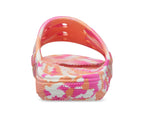Baya II Marbled Amazon Papaya/Multi Unisex Slide