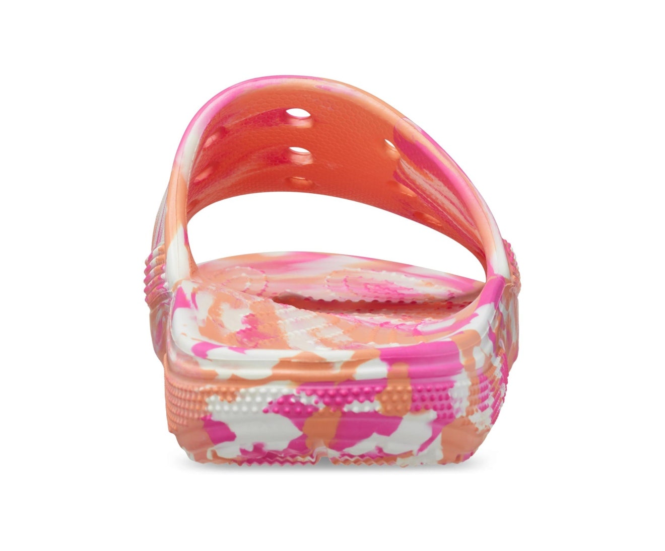 Baya II Marbled Amazon Papaya/Multi Unisex Slide