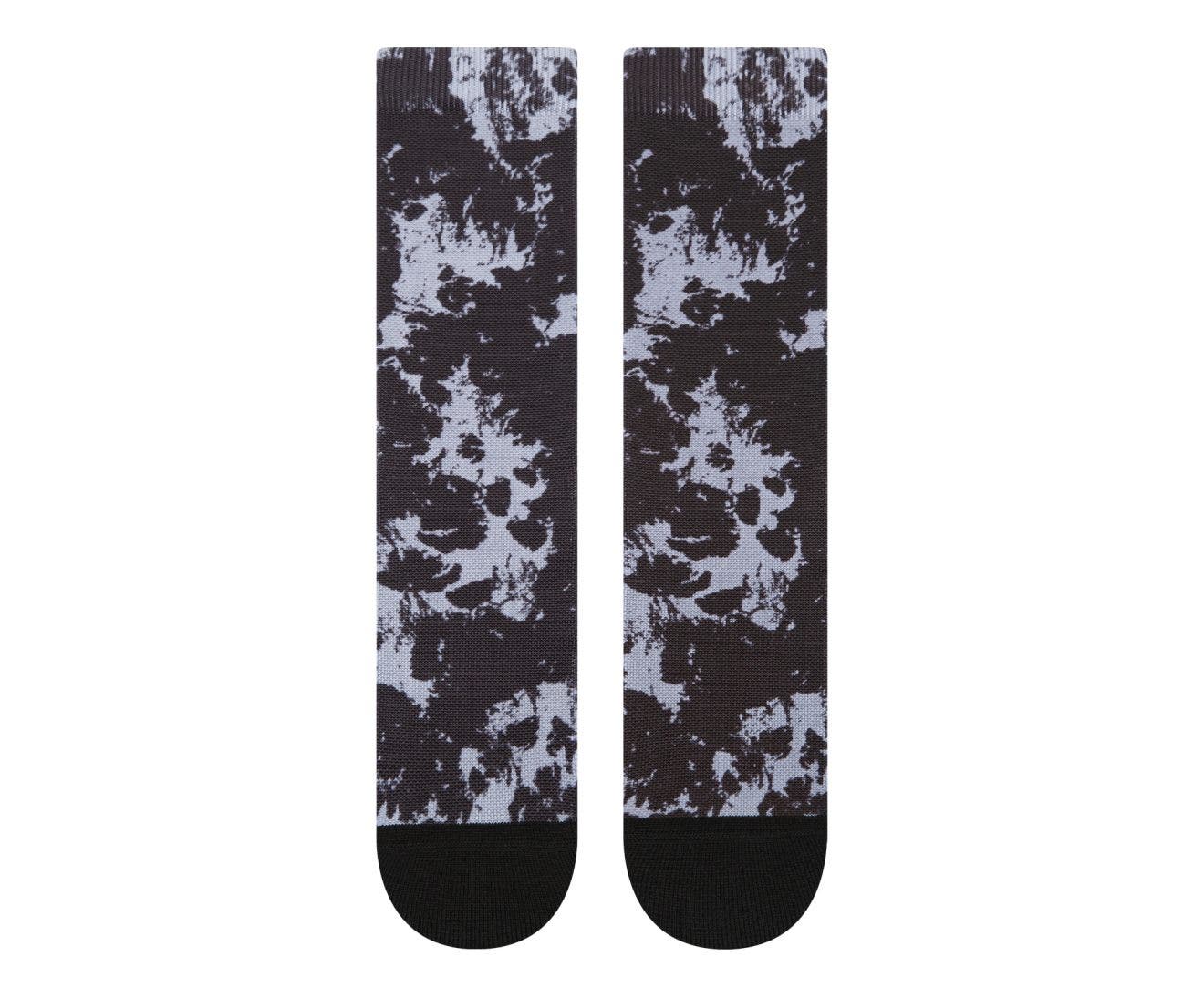 CrocsSocks Dyed Crew Elephant/Black Unisex Socks