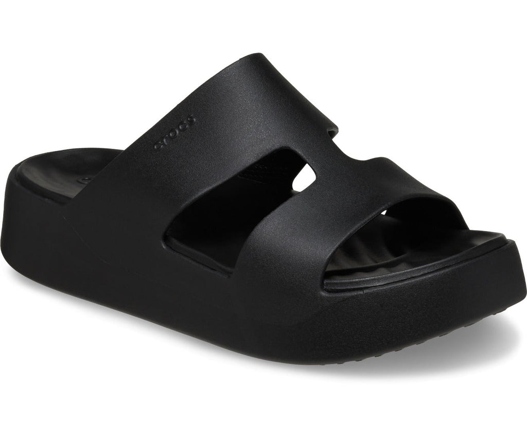 Getaway Platform H-Strap Black Women Sandal