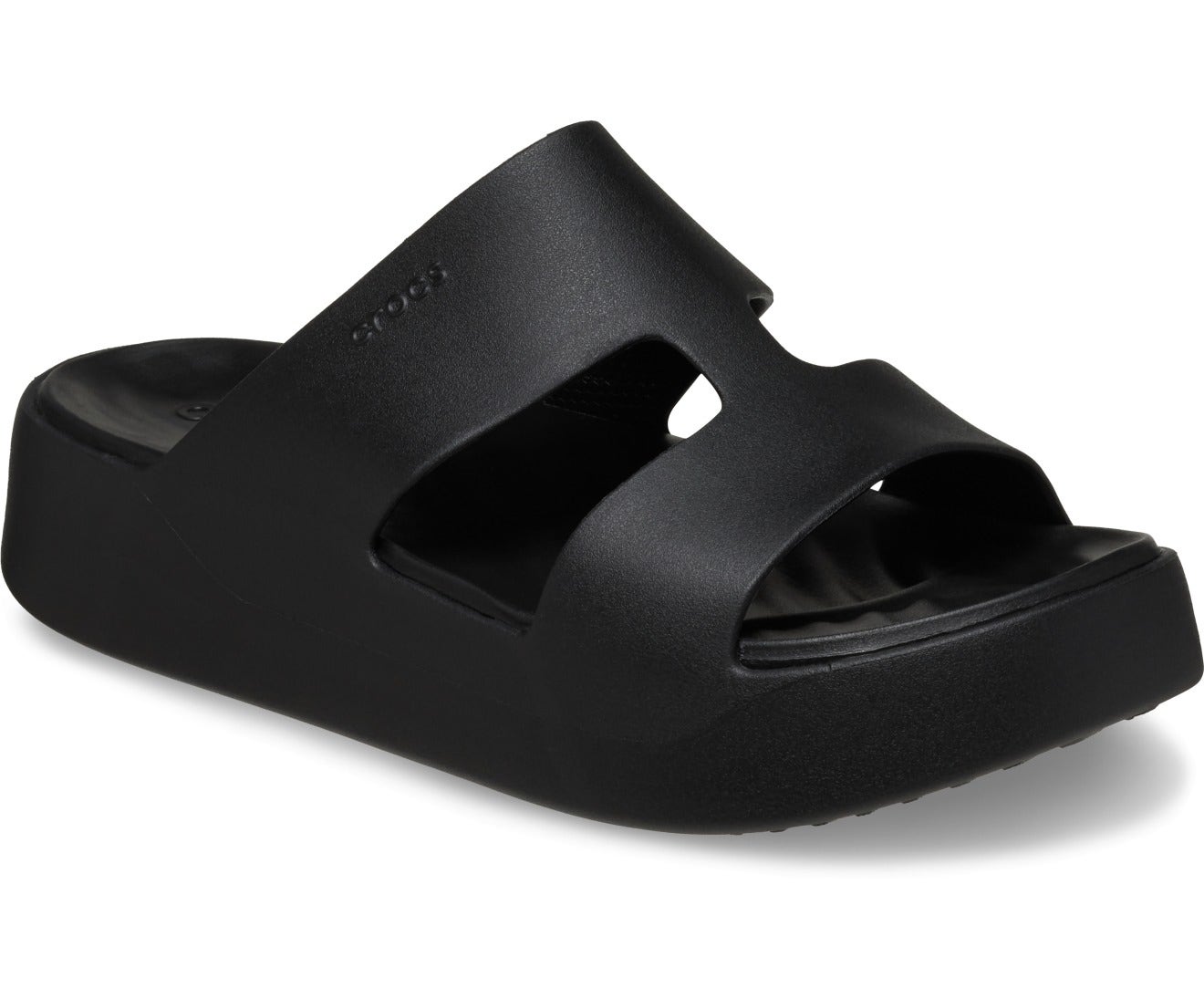 Getaway Platform H-Strap Black Women Sandal