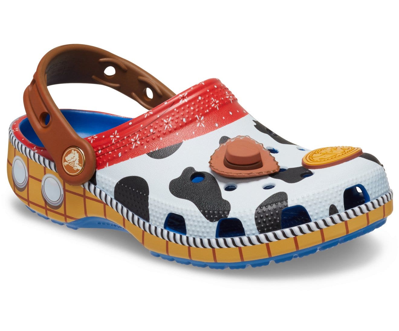 Toy Story Woody Classic Blue Jean Toddler Clog