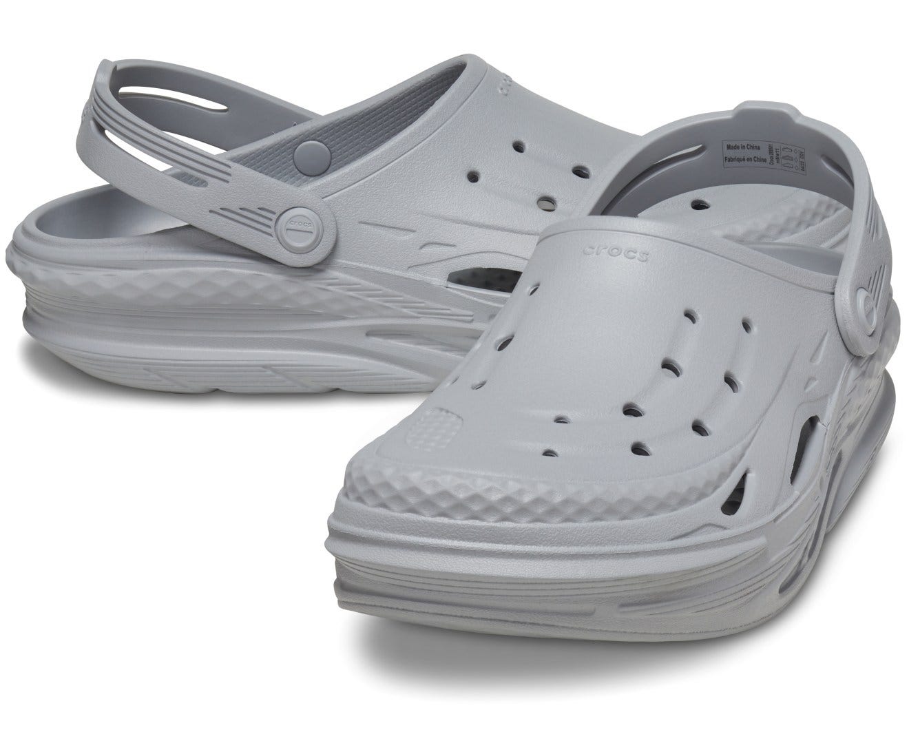 Off Grid Light Grey Unisex Clog