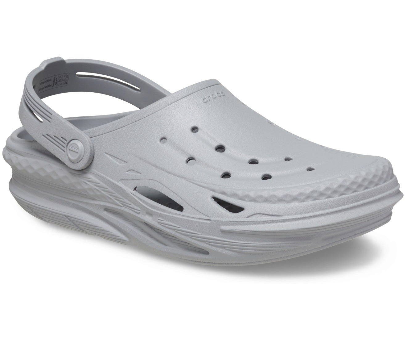 Off Grid Light Grey Unisex Clog