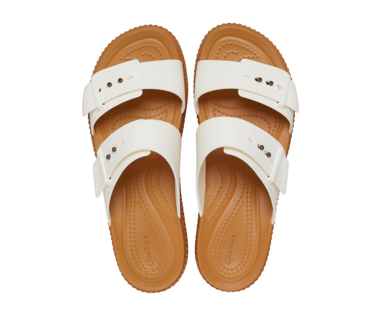 Brooklyn Woven Buckle Chalk Women Sandal