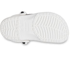 Classic Soccer Ball White/Black Toddler Clog