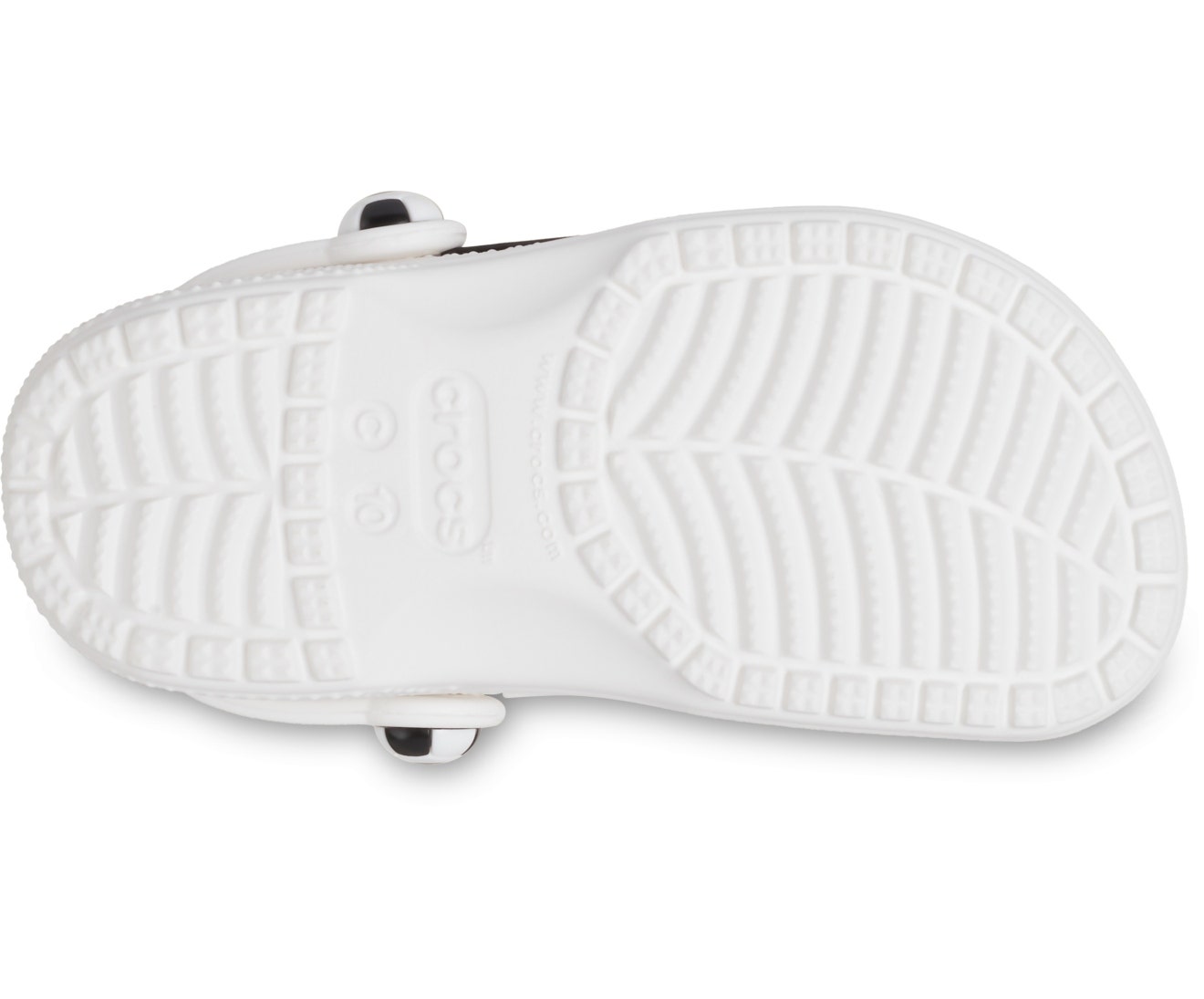 Classic Soccer Ball White/Black Toddler Clog
