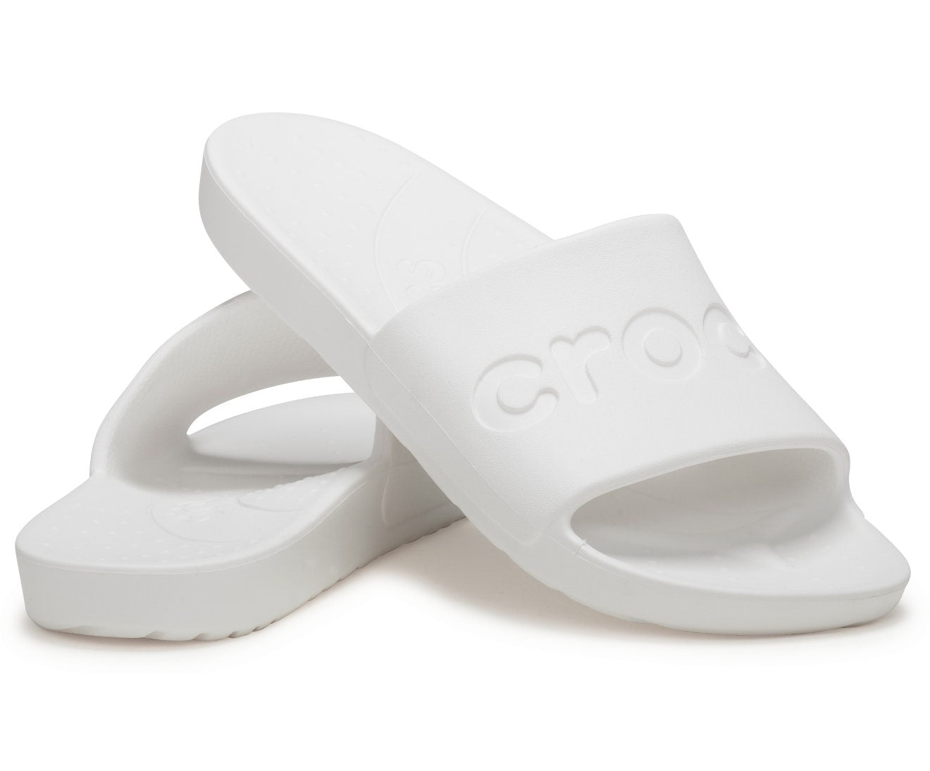 Crocs White Unisex Slide