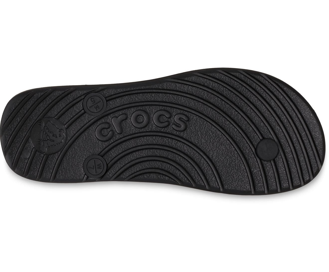 Crocs Black Unisex Flip