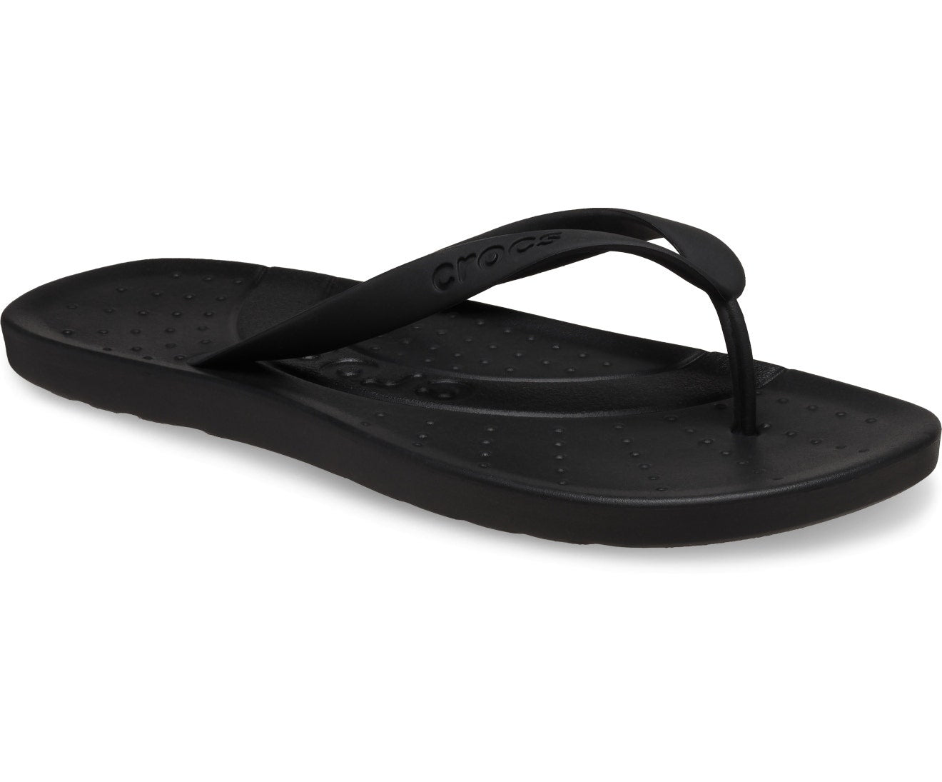Crocs Black Unisex Flip