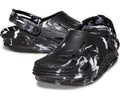 Off Grid Marbled Black/White Unisex Clog