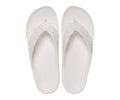 Baya Platform Shimmer Glitter White Women Flip