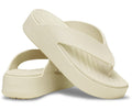 Getaway Groove Platform Sandstone Women Flip